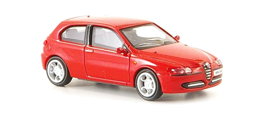 Model Alfa Romeo 147 1:87 czerwony