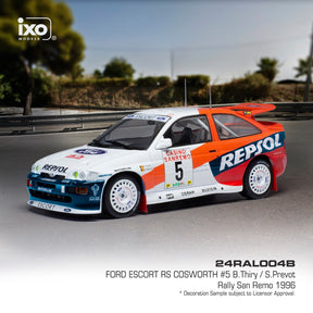 Model IXO Ford Escort RS Rally San Remo 1996 1/24