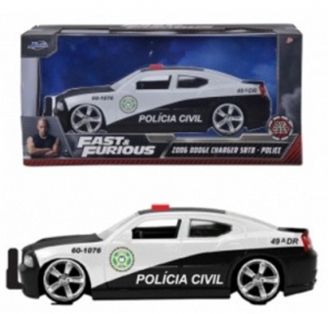 Model Szybcy i wściekli Dodge Charger Polícia Civil