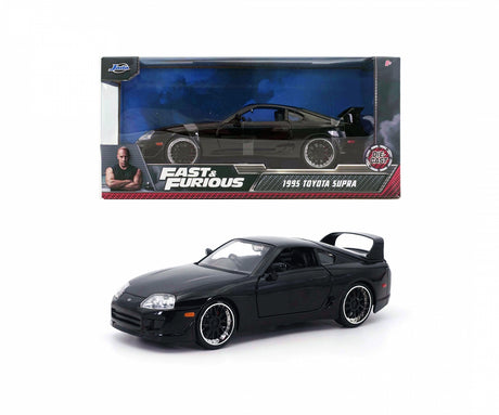 Model Szybcy i wściekli Toyota Supra 1:24 czarny