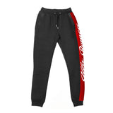 Alfa Romeo sweatpants with AR logo, dark grey