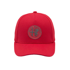 Czapka z daszkiem Alfa Romeo z logo czerwona