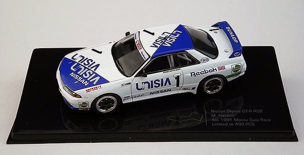 Model IXO Nissan GT-R R32 Macau 1991