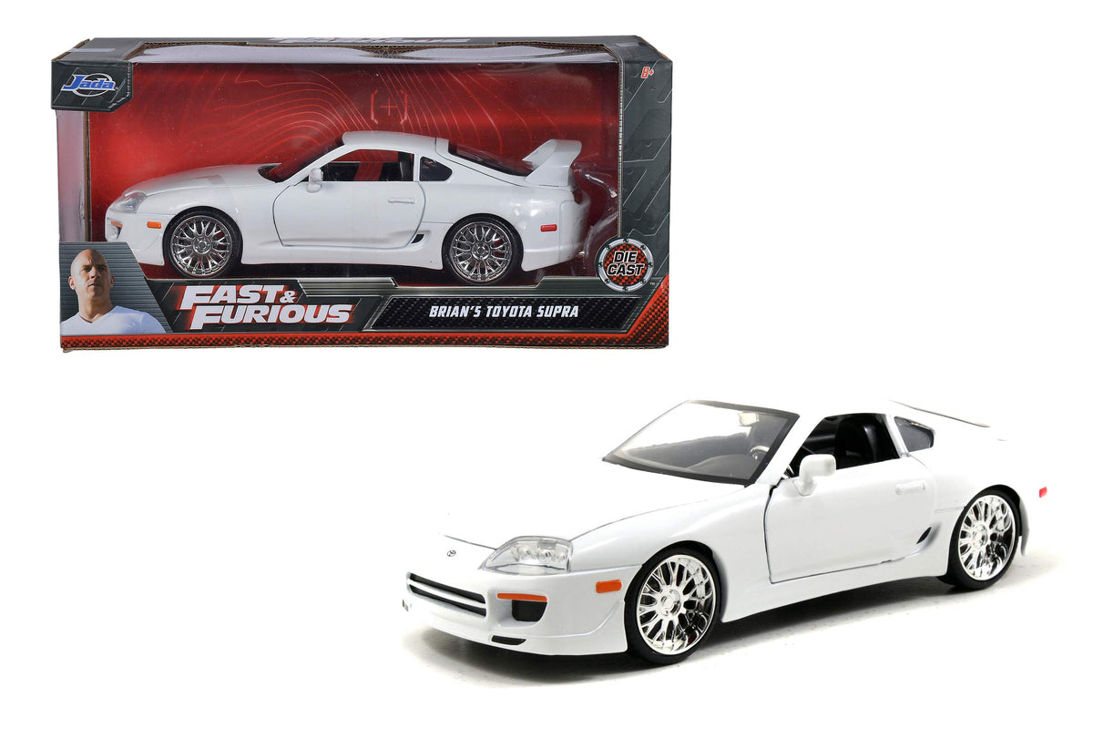 Model Szybcy i wściekli Toyota Supra 1995 1:24 biały