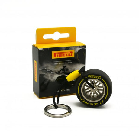 Brelok F1 Tech Pirelli TYRE 18 żółty
