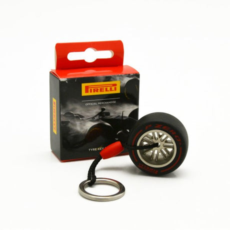 Brelok F1 Tech Pirelli TYRE 18 czerwony