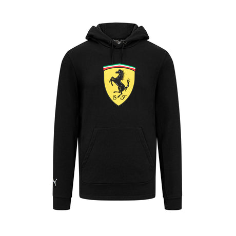 Bluza casual Scuderia Ferrari F1 z dużym logo czarna