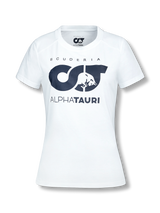 Koszulka damska Scuderia Alpha Tauri F1 casual biała