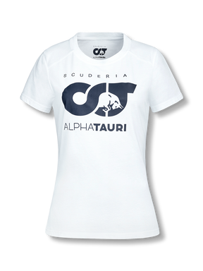 Koszulka damska Scuderia Alpha Tauri F1 casual biała