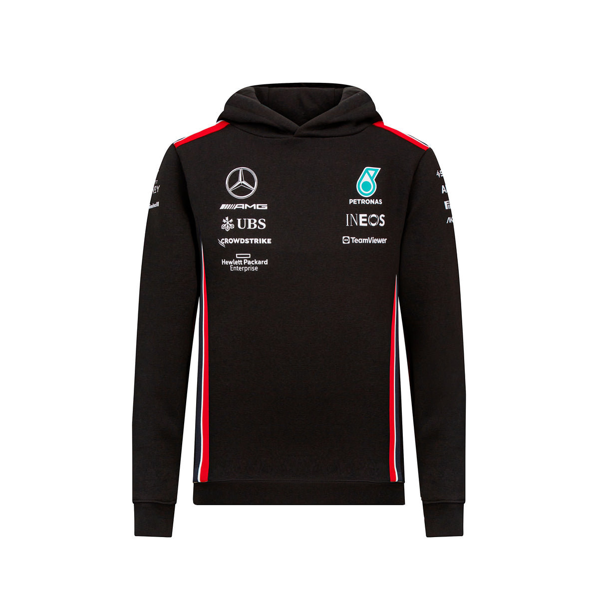 Dziecięca bluza zespołowa z kapturem Mercedes AMG Petronas F1 AMG - 140 cm