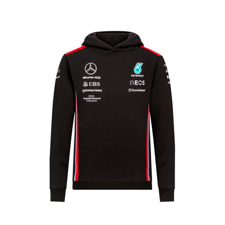 Dziecięca bluza zespołowa z kapturem Mercedes AMG Petronas F1 AMG - 140 cm