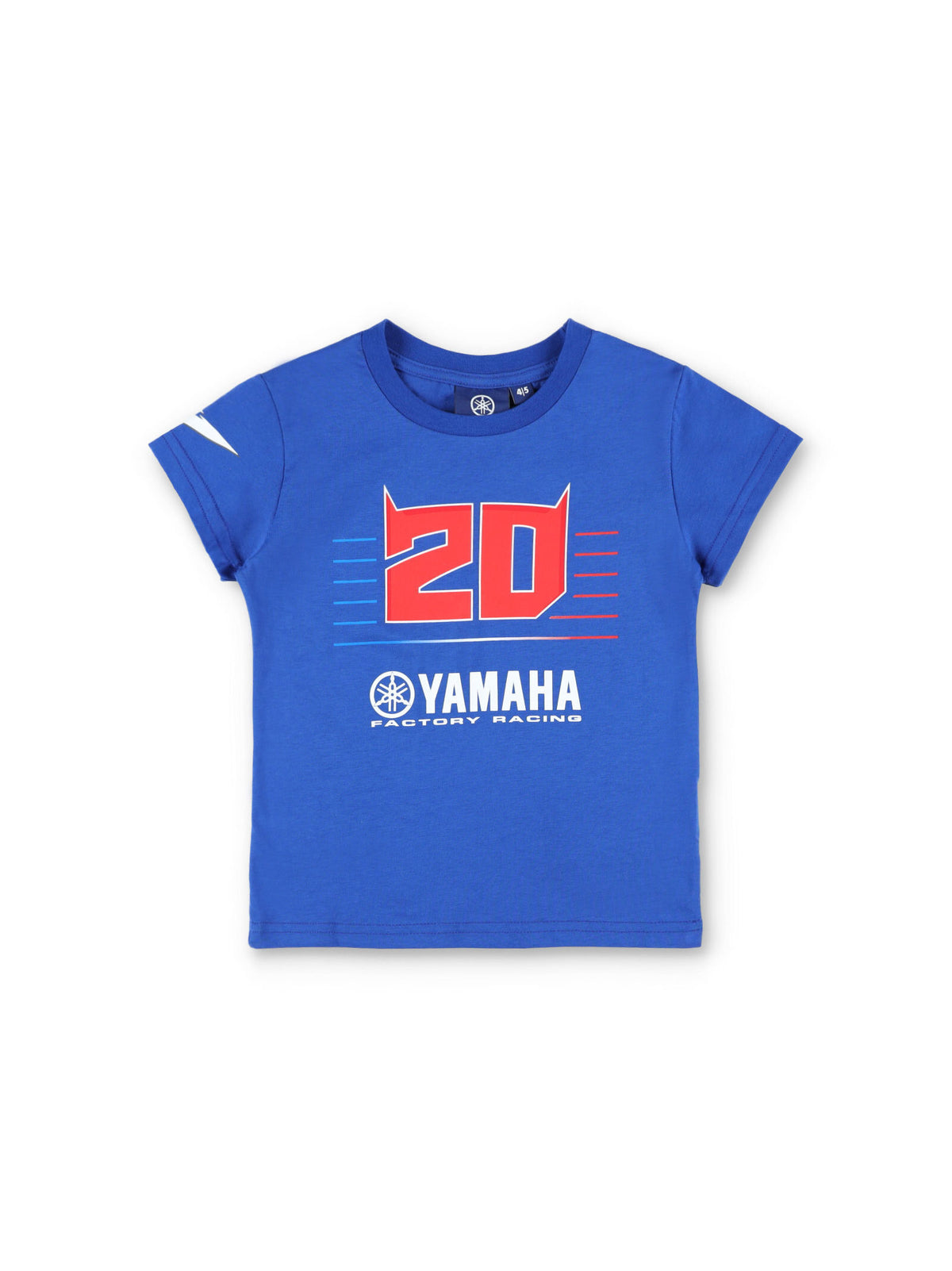 Koszulka dziecięca Fabio Quartararo Yamaha MotoGP Logo niebieska