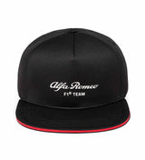Alfa Romeo F1 Team flat-brim team cap black