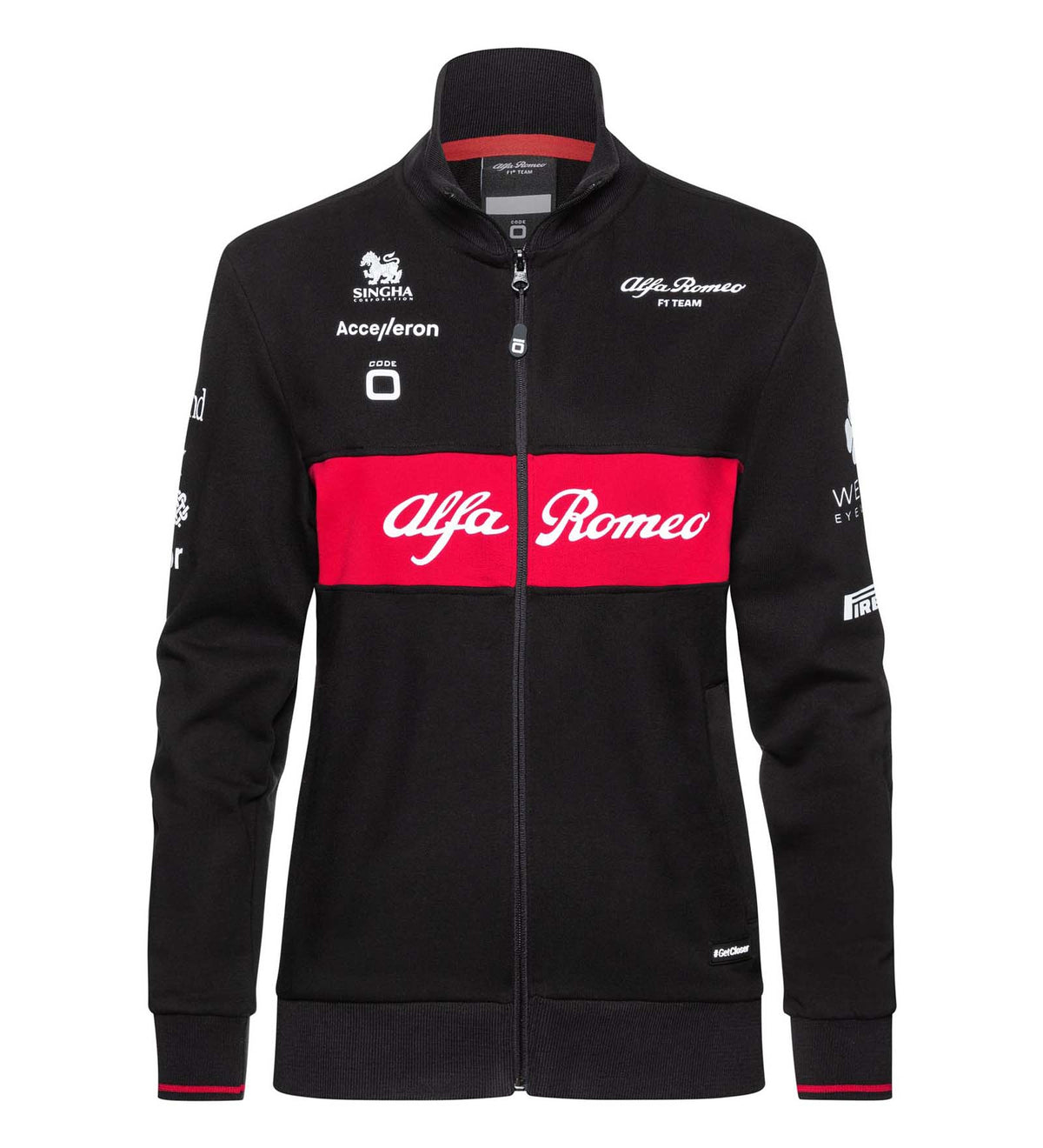Alfa Romeo F1 Team women's team sweatshirt black