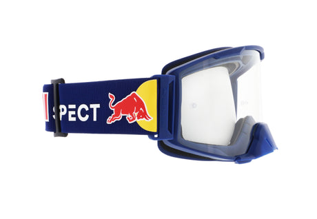 Gogle motocrossowe Red Bull Spect STRIVE granatowe z przezroczystą szybą
