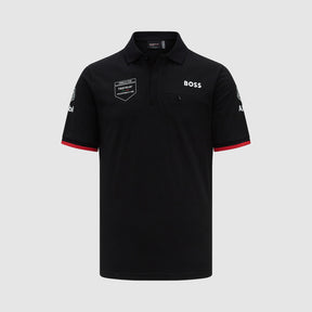 Porsche Motorsport team polo shirt Formula E, black