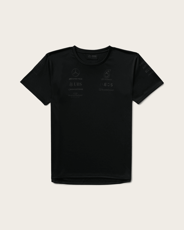 Mercedes AMG Petronas F1 women's AMG STEALTH team T-shirt black