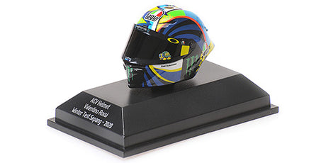 Model kasku Minichamps Valentino Rossi MotoGP test Sepang 2020