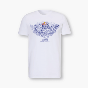Koszulka Red Bull Doodle Art biała