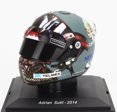 Model kasku Spark Adrian Sutil 2014