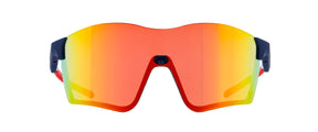 Red Bull Spect FUSE sunglasses blue with mirrored brown lens