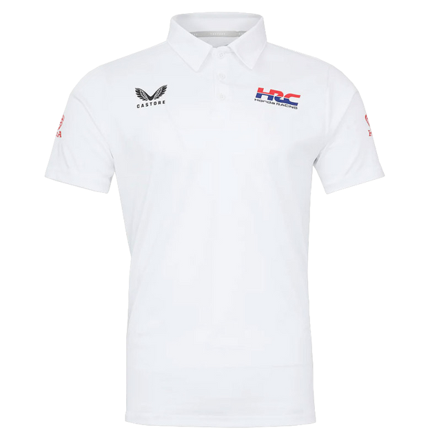 HRC Honda MotoGP HRC team polo shirt white