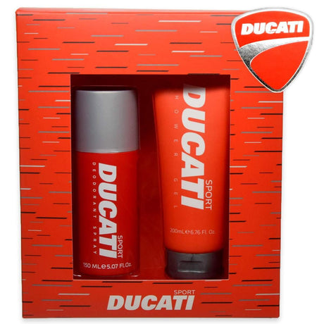 Zestaw prezentowy Ducati Sport żel pod prysznic 200 ml + dezodorant 150 ml