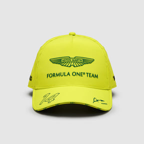 Aston Martin F1 Team Fernando Alonso Team Cap – Lime