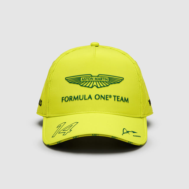 Aston Martin F1 Team Fernando Alonso Team Cap – Lime