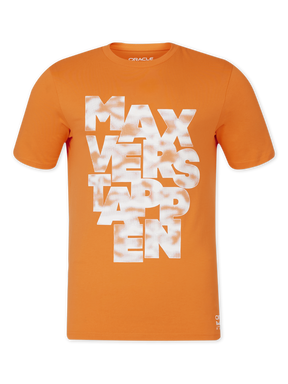 Koszulka Max Verstappen - Red Bull Racing F1 POPART pomarańczowa