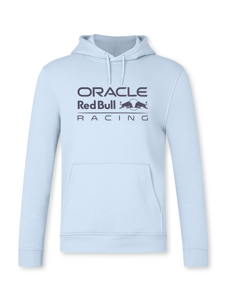 Bluza casual z kapturem Red Bull Racing F1 z logo ORBR jasnoniebieska