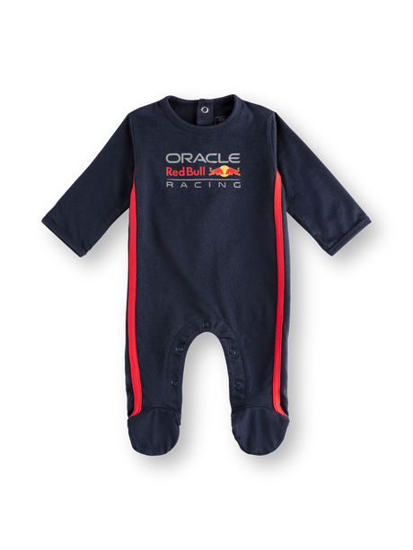 Piżamka niemowlęca Oracle Red Bull Racing granatowa