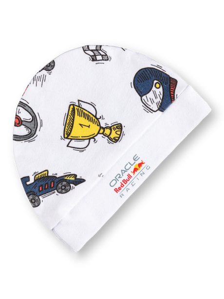 Czapeczka dla noworodka Oracle Red Bull Racing z motywem RBR