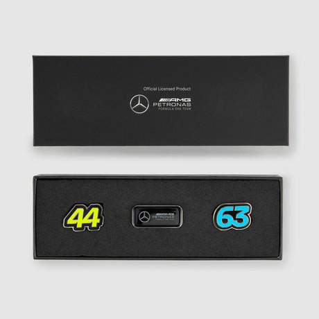 Zestaw przypinek zespołowych Mercedes AMG F1