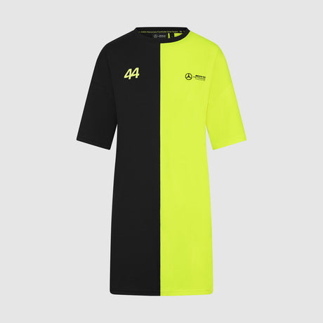 Sukienka damska casual Lewis Hamilton - Mercedes AMG F1 neonowa