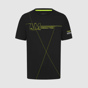 Aston Martin F1 Team AMF1 fan T-shirt black