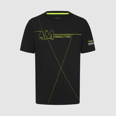 Koszulka kibica Aston Martin F1 Team AMF1 czarna