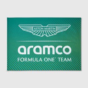 Aston Martin F1 Team fan flag with logo