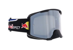Gogle motocrossowe Red Bull Spect STRIVE czarne ze srebrną szybą