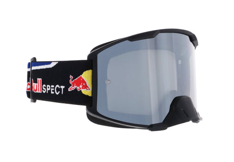 Gogle motocrossowe Red Bull Spect STRIVE czarne ze srebrną szybą