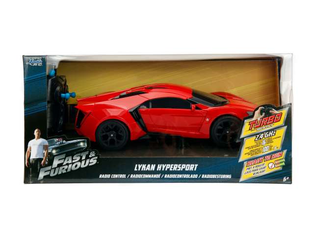 Model Szybcy i wściekli Lykan Hypersport zdalnie sterowany