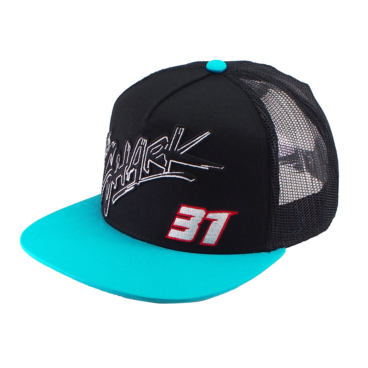 Czapka trucker Pedro Acosta Shark 31 – prosty daszek