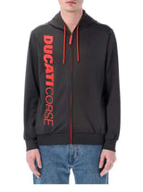 Bluza kibica Ducati Corse ciemnoszara z logo