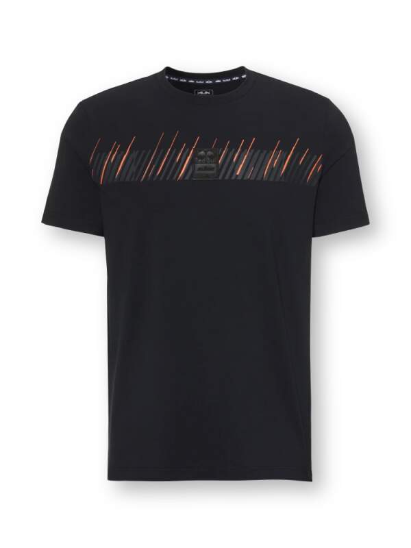 Koszulka casual KTM Red Bull Racing Carbon czarna