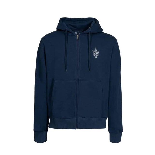 Męska bluza z kapturem Maserati granatowa