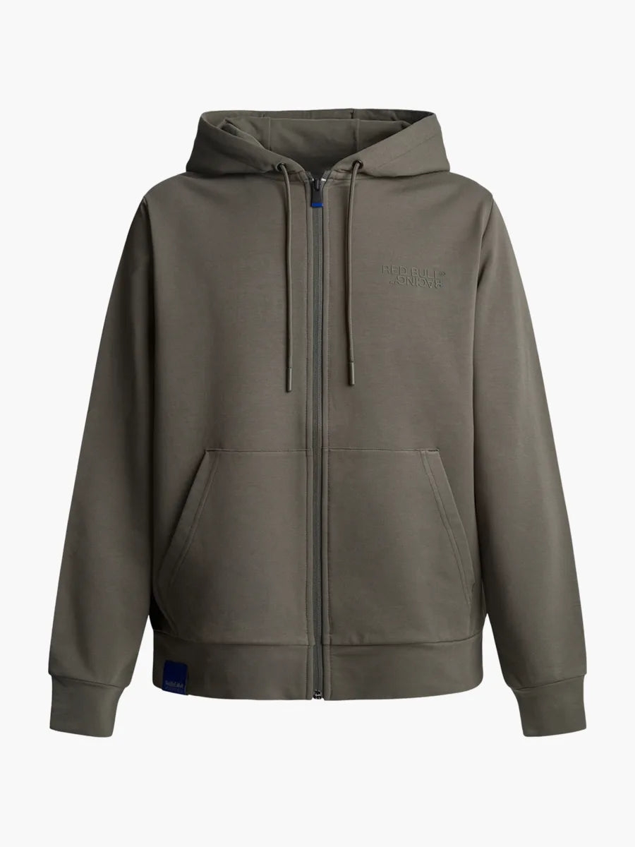 Bluza z kapturem Pepe Jeans - Red Bull Racing ciemnozielona