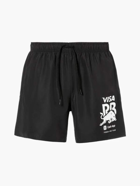 Kąpielówki HUGO - Visa Cash App RB czarne