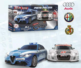 Tor wyścigowy PISTA Alfa Romeo Polizia - Audi 1:43