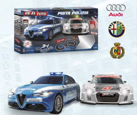 Tor wyścigowy PISTA Alfa Romeo Polizia - Audi 1:43