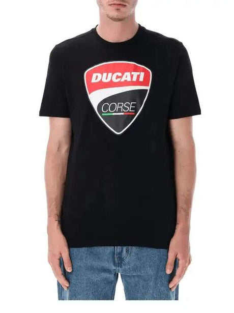Koszulka Ducati Corse z logo Ducati czarna